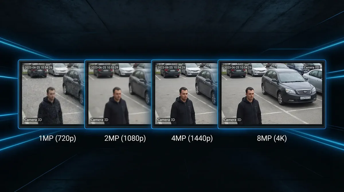 Camera Resolution Comparison